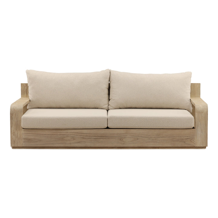 Lucrezia Outdoor Sofa Grey — Front