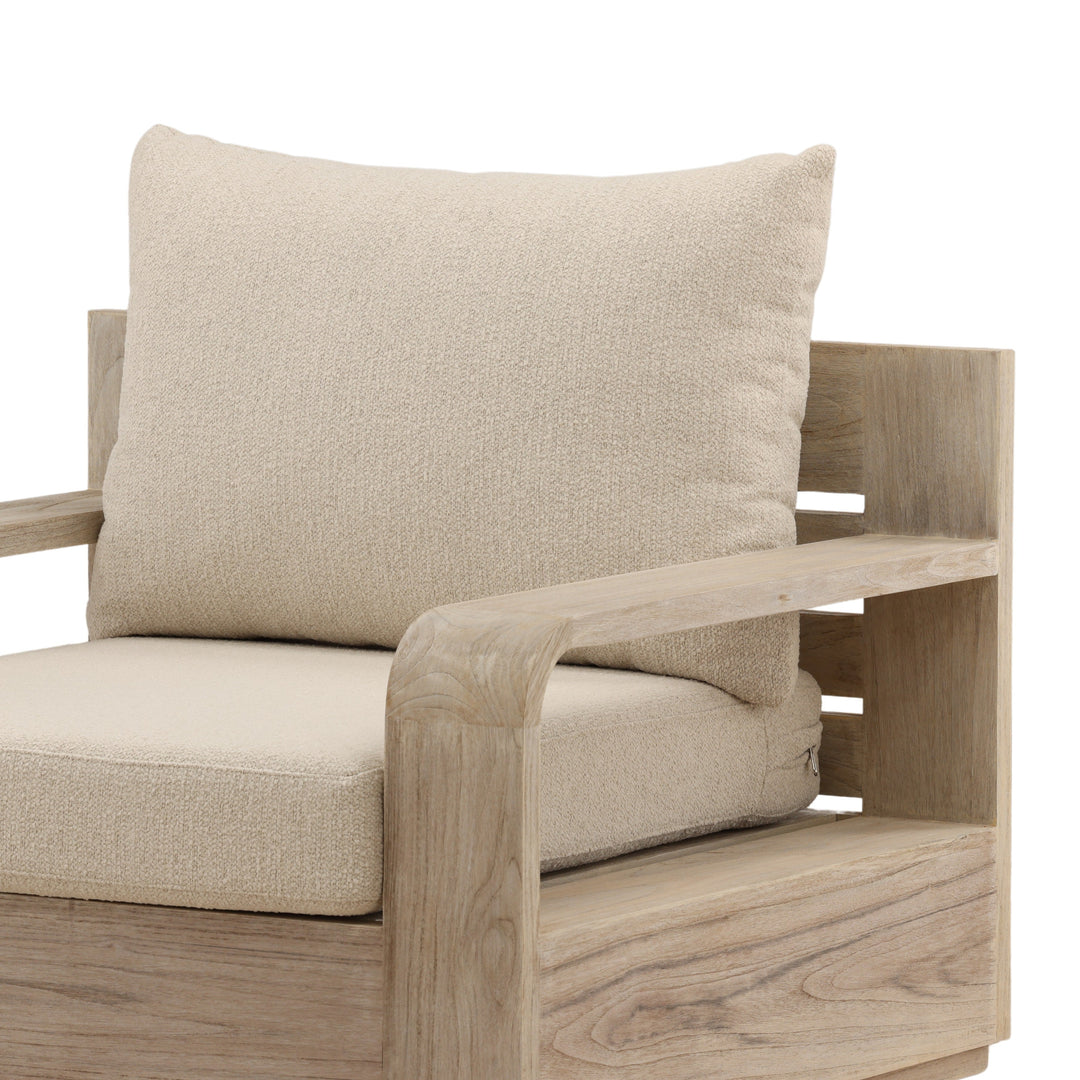 Lucrezia Outdoor Sofa Chair Grey — Detail 1