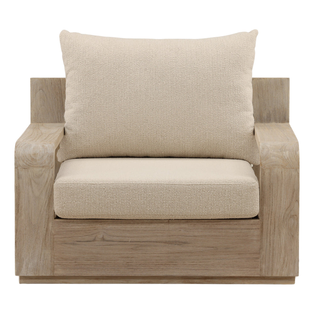 Lucrezia Outdoor Sofa Chair Grey — Front