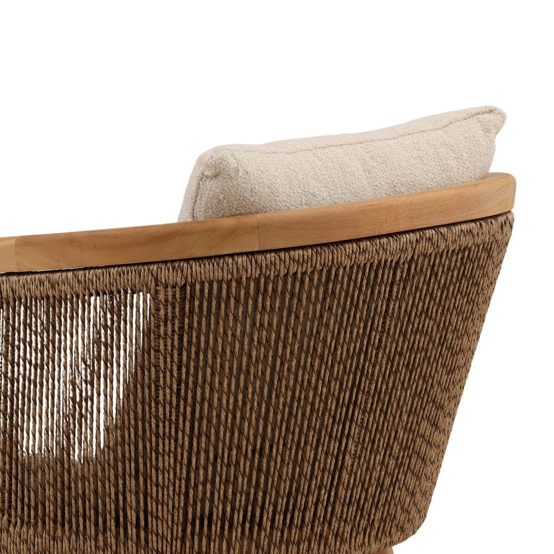 Kian Outdoor Dining Chair Sand — Detail 1
