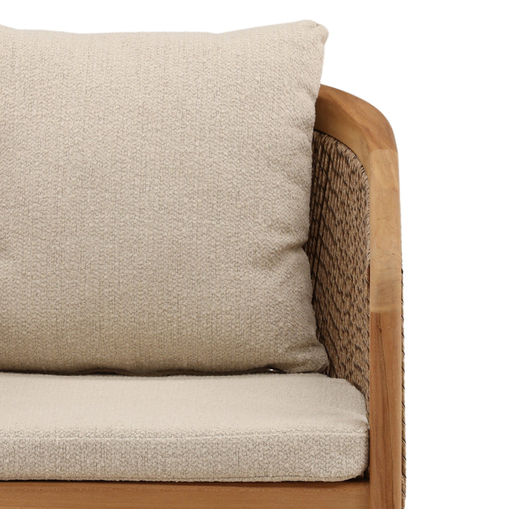 Kian Outdoor Dining Chair Sand — Detail 2