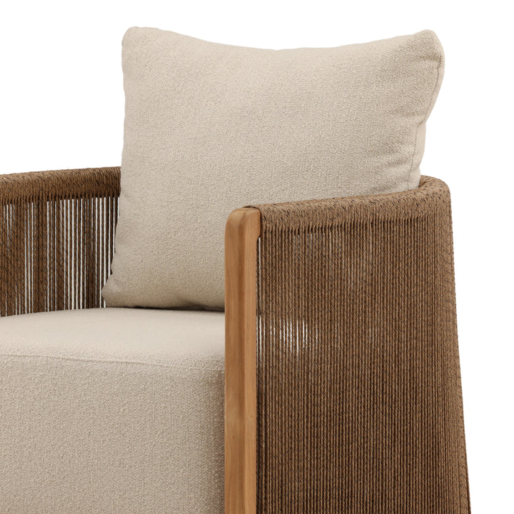 Zoisia Outdoor Sofa Chair Sand — Detail 1