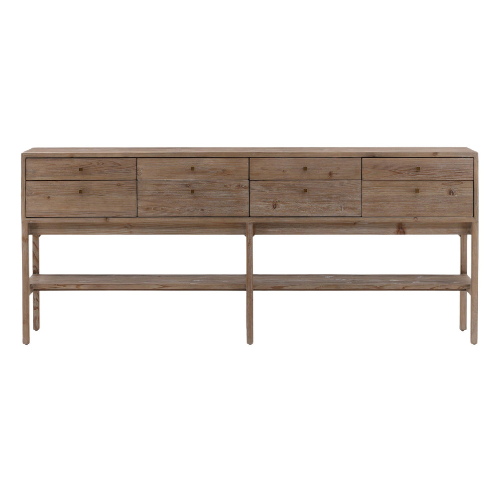 Galeo Console Table Brown - SwayLiving