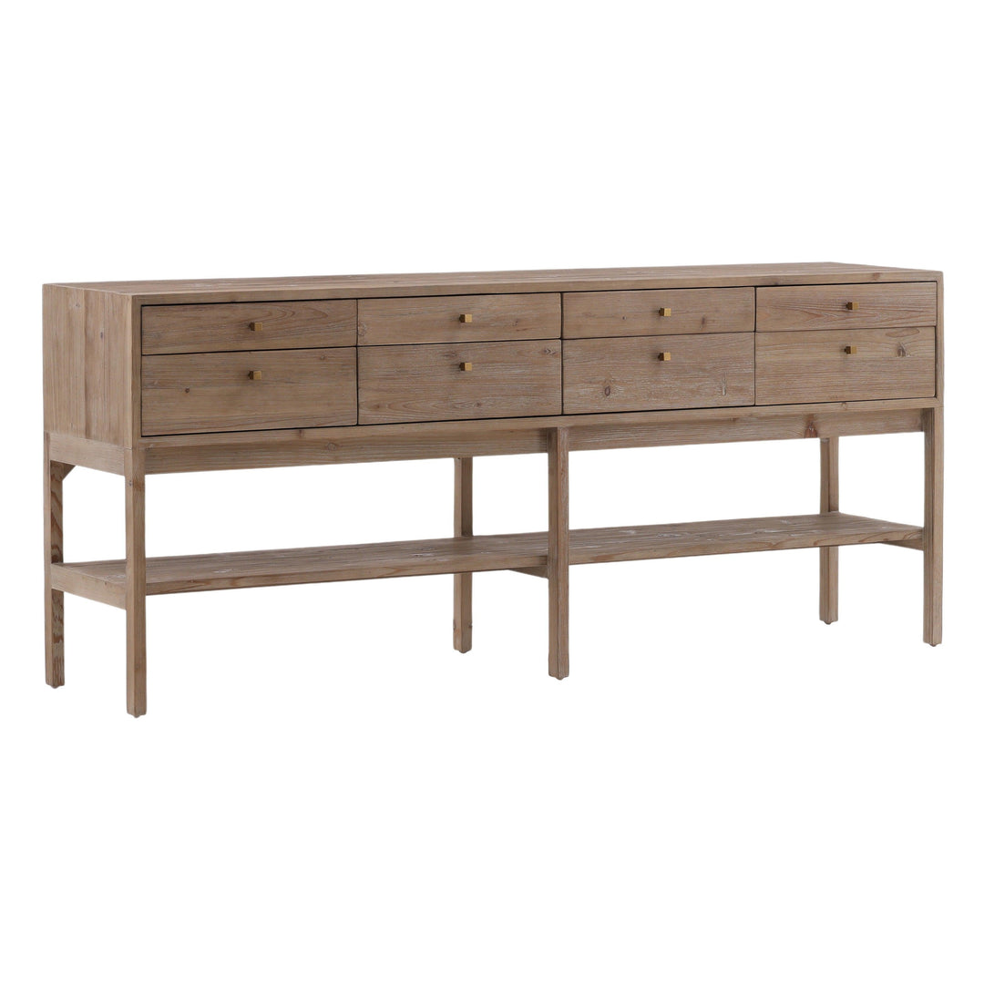 Galeo Console Table Brown - SwayLiving