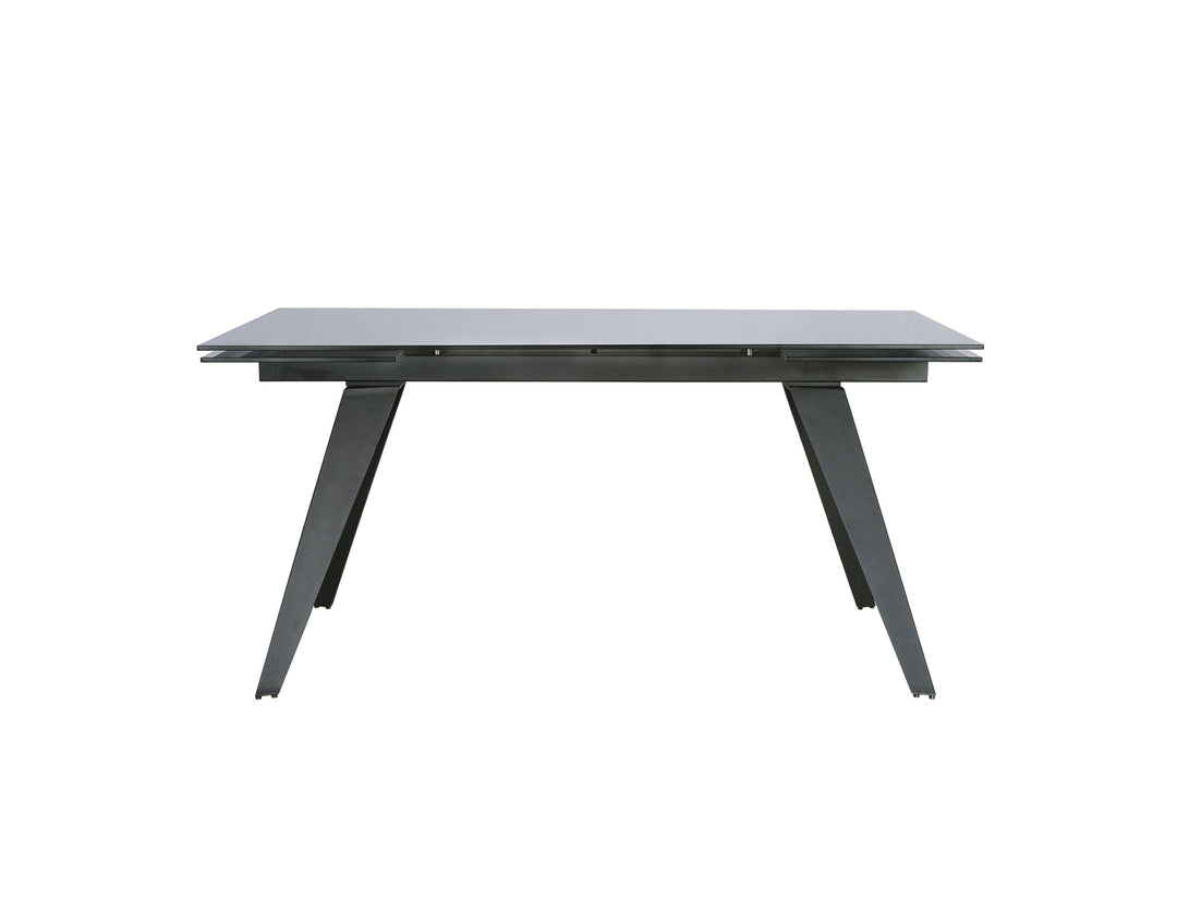 SwayLiving SwayLivingE Dining Table Double Extension Gunmetal Steel Base DINING TABLES