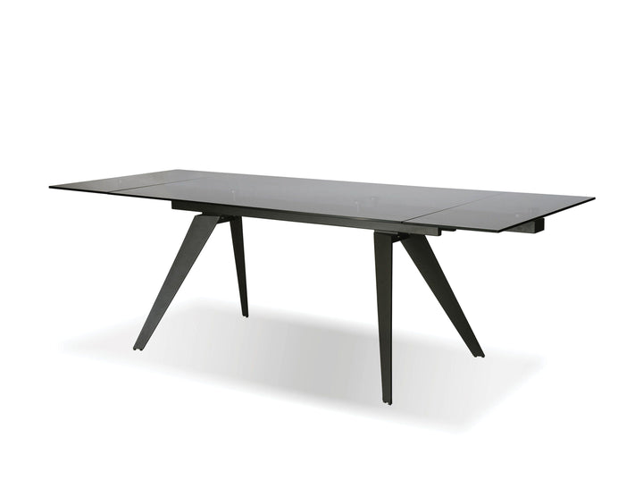 SwayLiving SwayLivingE Dining Table Double Extension Gunmetal Steel Base DINING TABLES