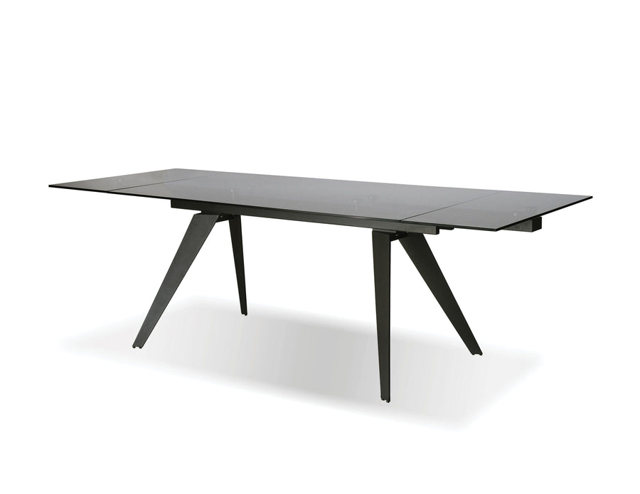 SwayLiving SwayLivingE Dining Table Double Extension Gunmetal Steel Base DINING TABLES