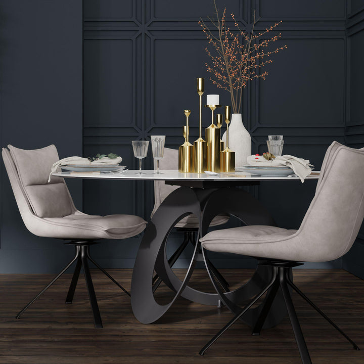 SwayLiving OPTIC Dining Table Round DINING TABLES