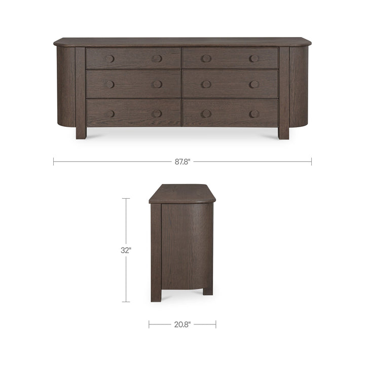 Loren 6 Drawer Dresser