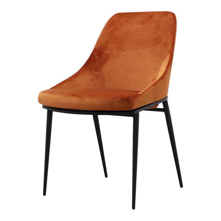 SwayLiving - Sedona Dining Chair Amber - Set of 2 - EJ-1034-12 | SwayLiving