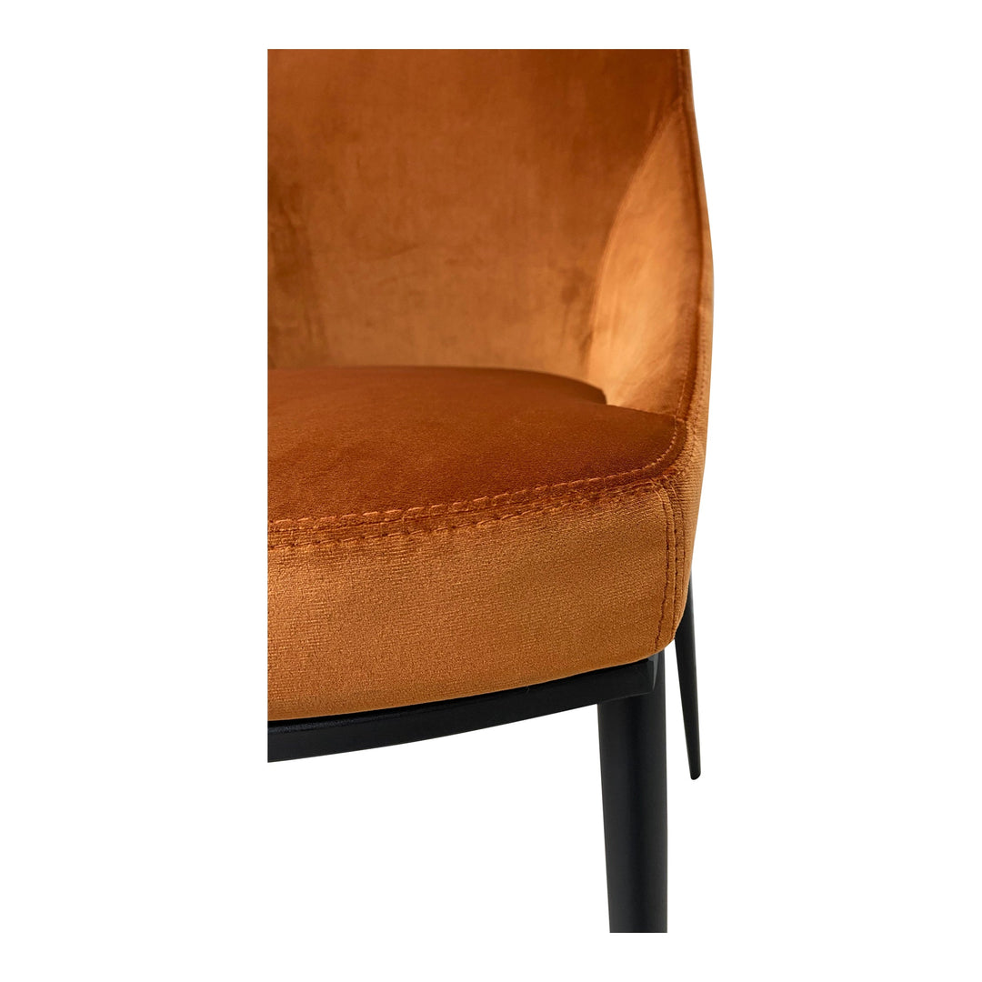 SwayLiving - Sedona Dining Chair Amber - Set of 2 - EJ-1034-12 | SwayLiving