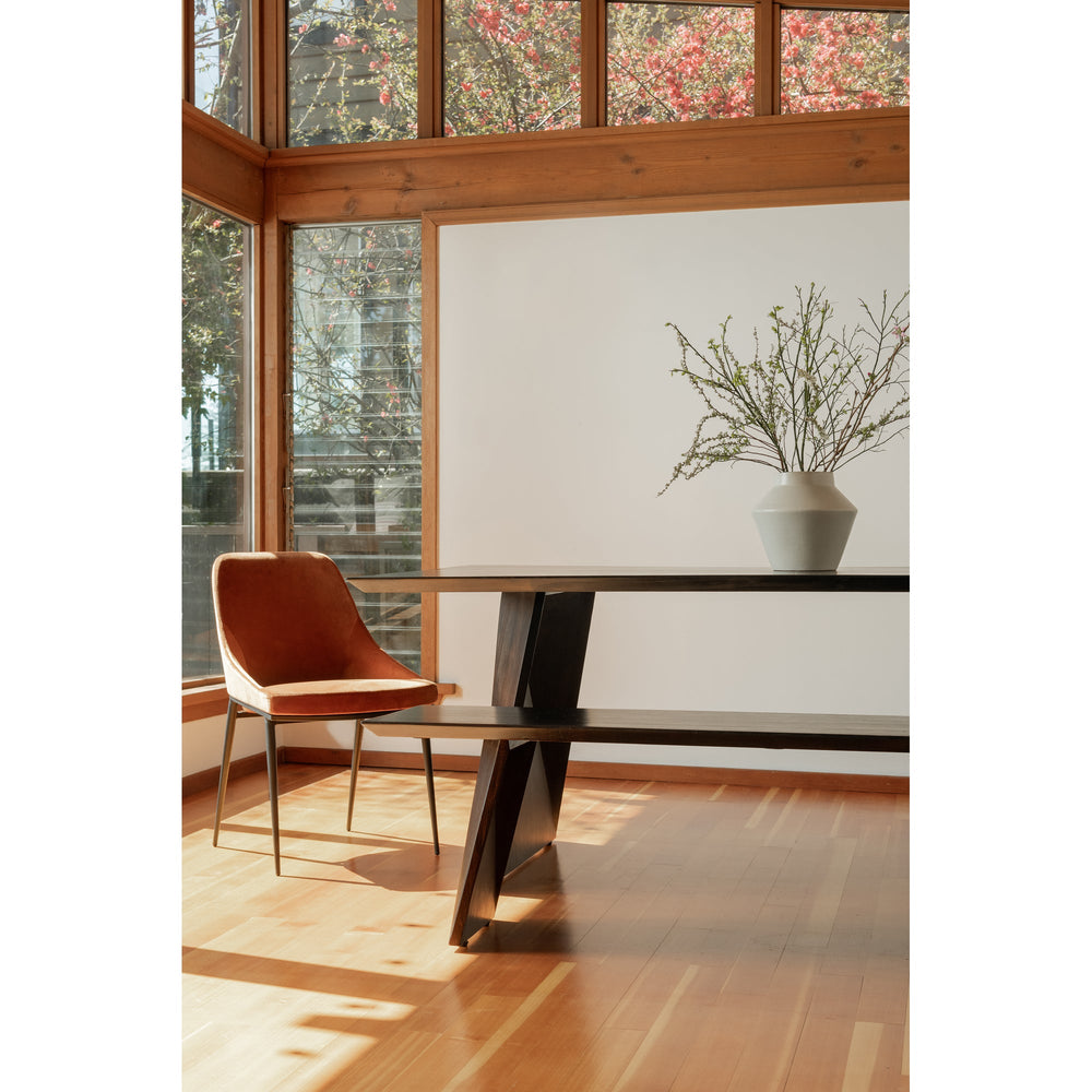 SwayLiving - Sedona Dining Chair Amber - Set of 2 - EJ-1034-12 | SwayLiving