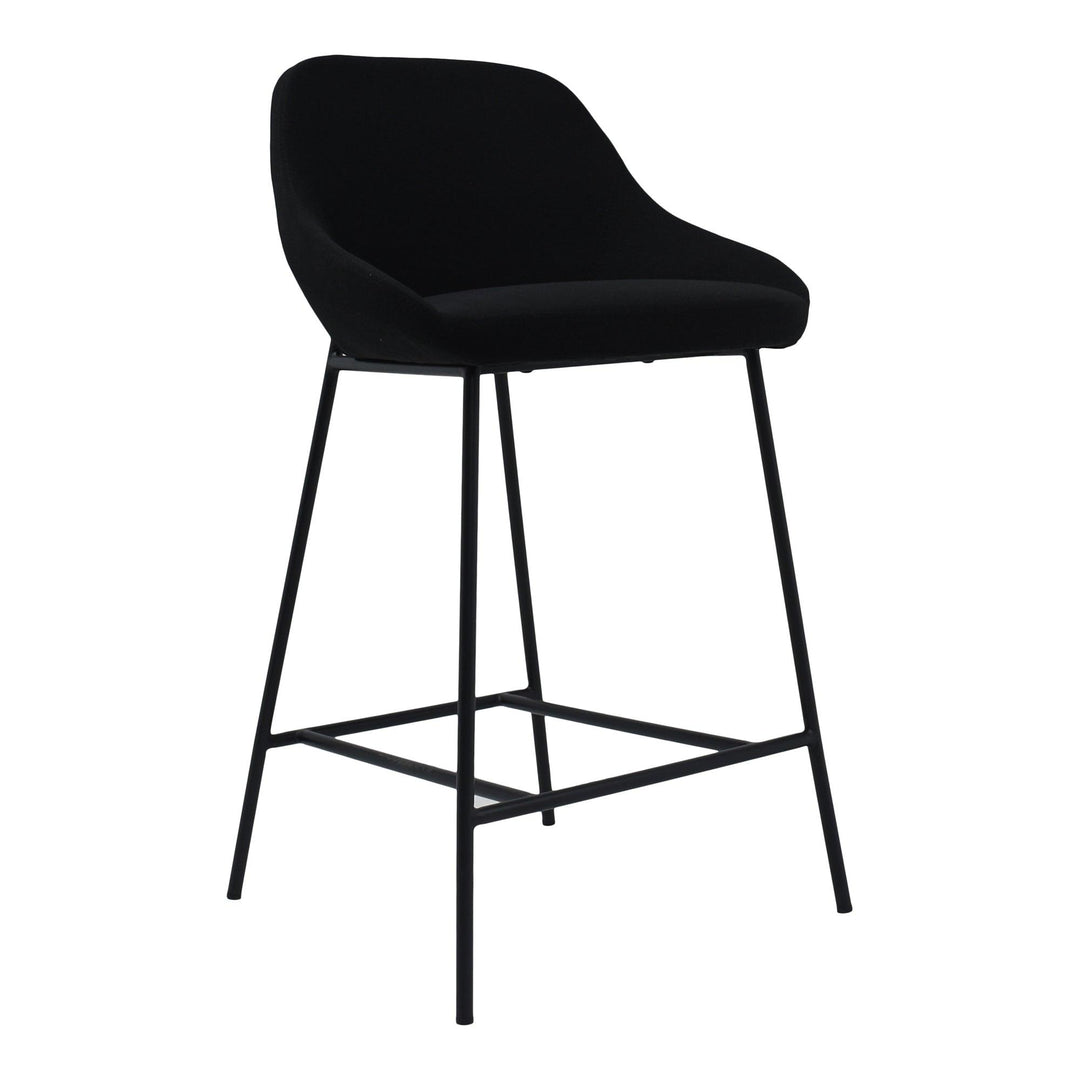 Shelby Counter Stool Black - SwayLiving