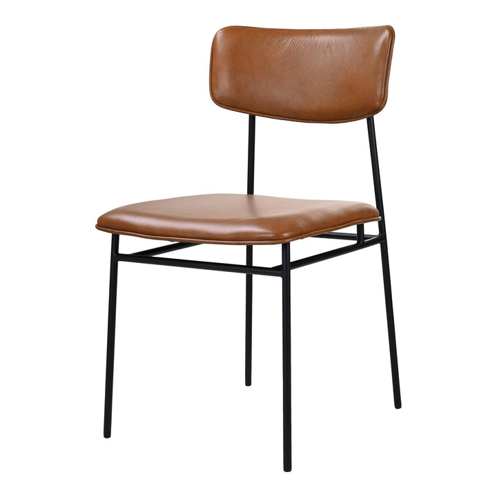 SwayLiving - Sailor Dining Chair Brown - Set of 2 - EQ-1016-03 | SwayLiving