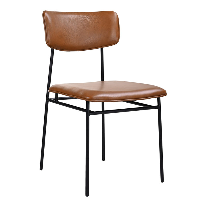 SwayLiving - Sailor Dining Chair Brown - Set of 2 - EQ-1016-03 | SwayLiving