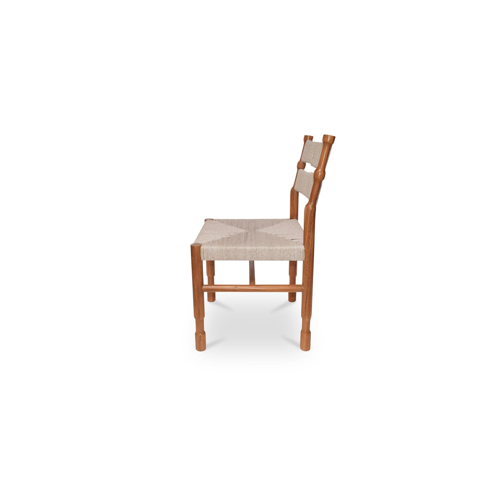 Raf Outdoor Dining Chair Natural - Set Of Two
