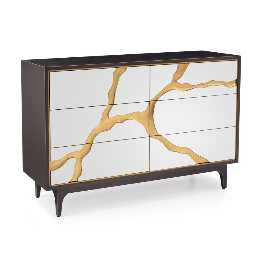 SwayLiving Revne Six-Drawer Chest of Drawers SIDEBOARDS + CREDENZAS