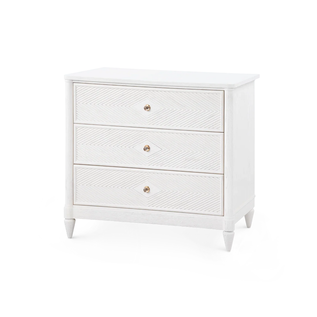 SwayLiving Felicity 3-Drawer End Table NIGHTSTANDS