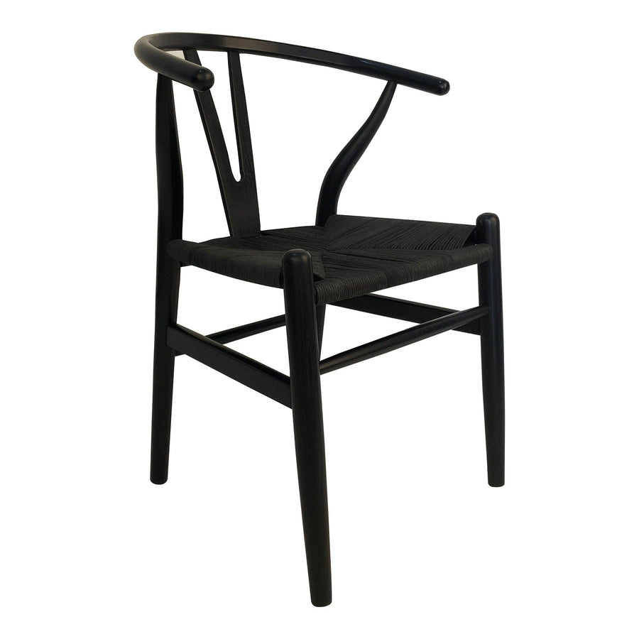 Ventana Dining Chair Black - Set Of Two - SwayLiving