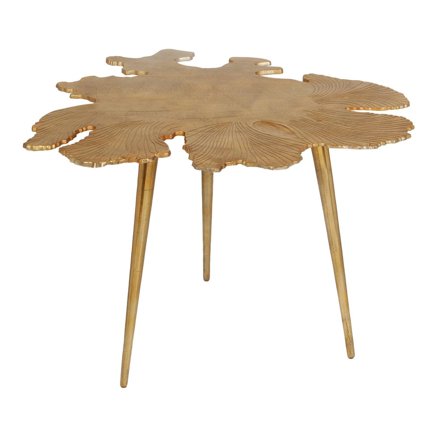 Amoeba Side Table Gold - SwayLiving