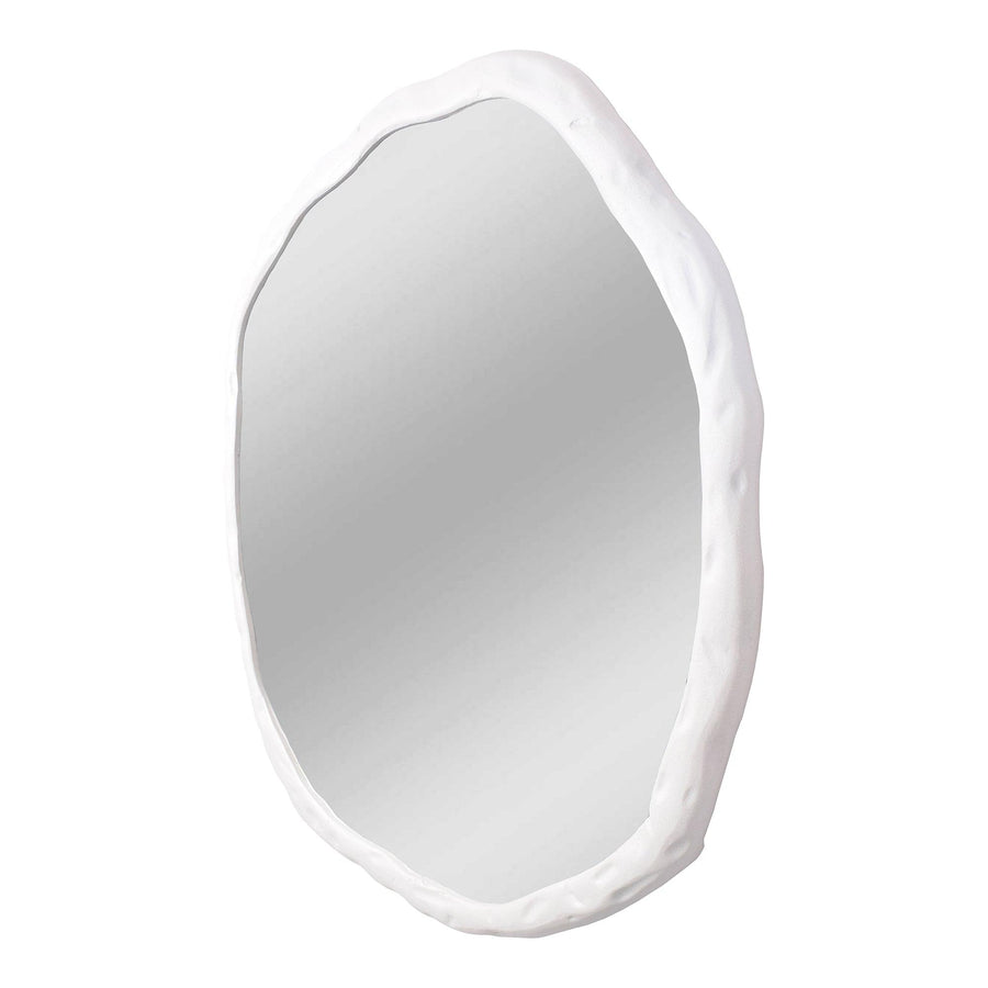Foundry Mirror Large White - SwayLiving