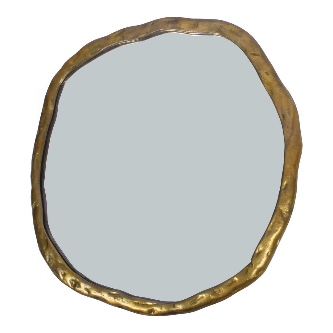 Foundry Mirror Large Gold - SwayLiving