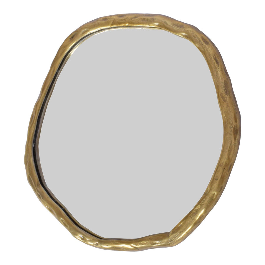 Foundry Mirror Small Gold - SwayLiving