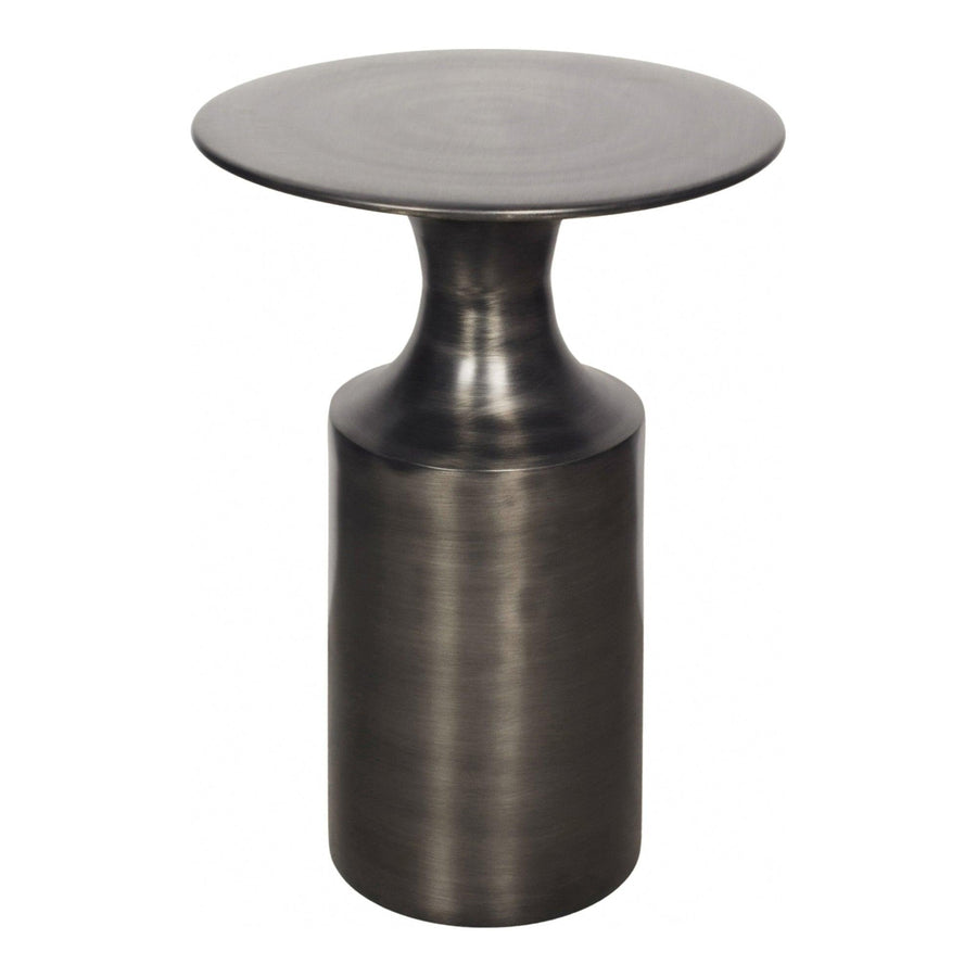Rassa Polished Zinc Accent Table - SwayLiving