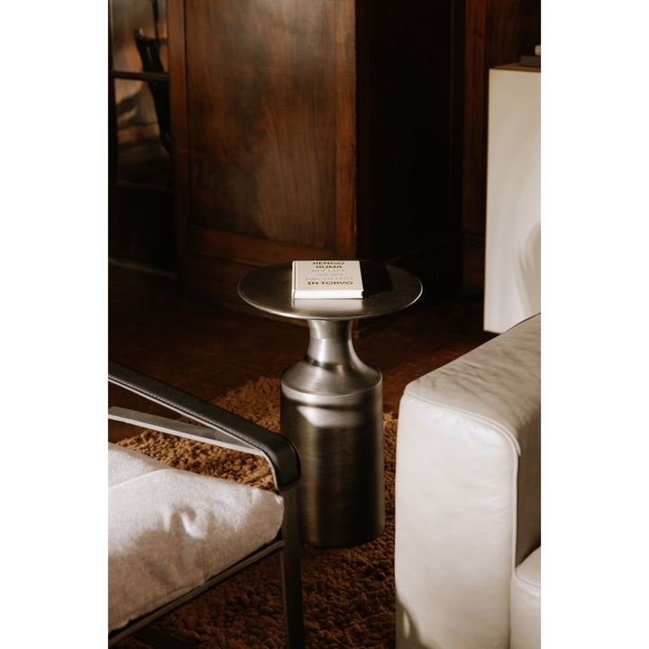 Zinc Accent Table