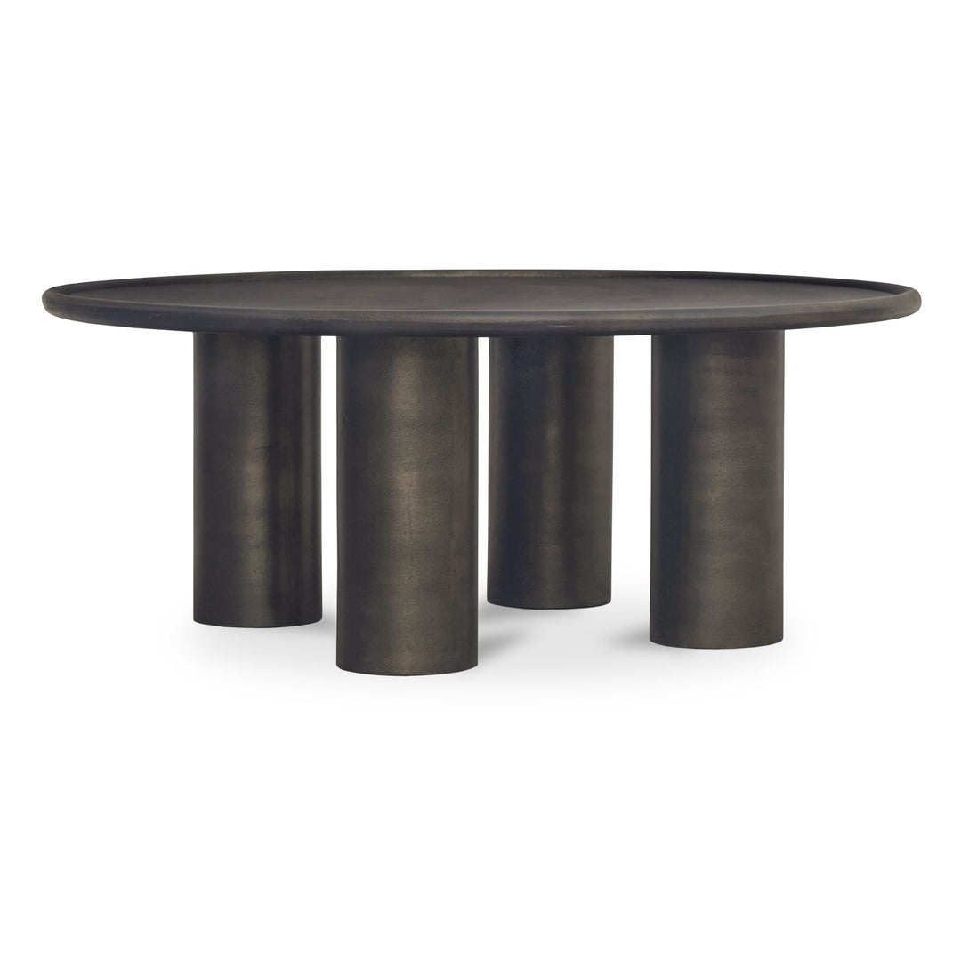 Deacon Outdoor Coffee Table Deep Bronze
