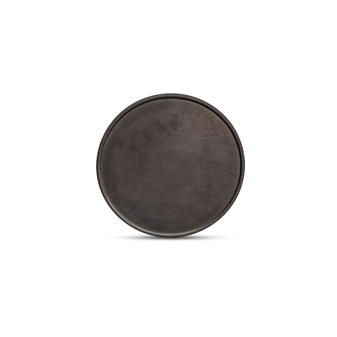 Deacon Outdoor Side Table Deep Bronze