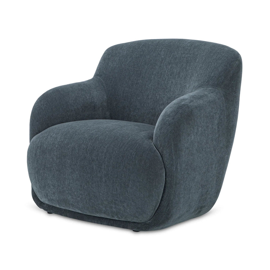 Stevie Lounge Chair Slate Blue - SwayLiving
