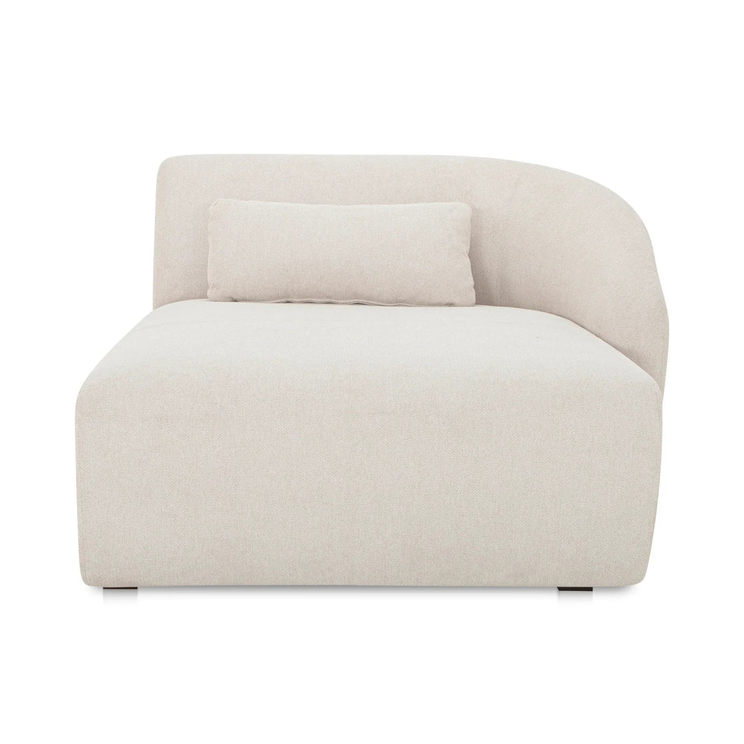 Amelia Right Arm Facing Chaise Warm White - SwayLiving