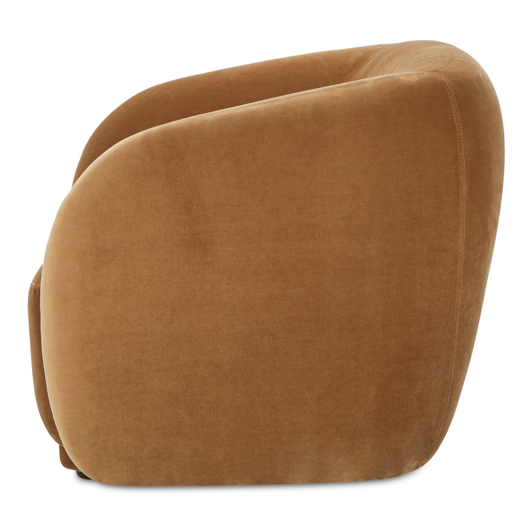 Tan Faux Mohair