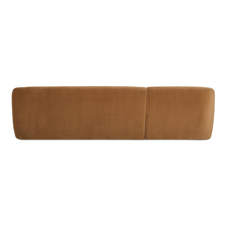 SwayLiving - Faye Left Sectional Tan Faux Mohair - FO-1030-40-L-0 | SwayLiving