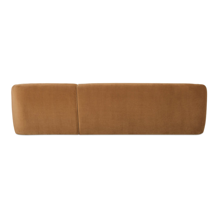 SwayLiving - Faye Right Sectional Tan Faux Mohair - FO-1030-40-R-0 | SwayLiving