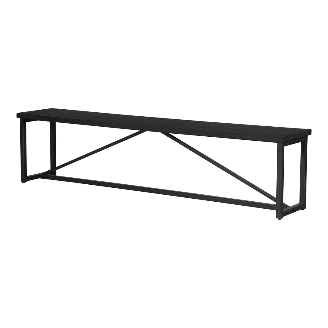SwayLiving - Sierra Bench Black - FR-1018-02 | SwayLiving