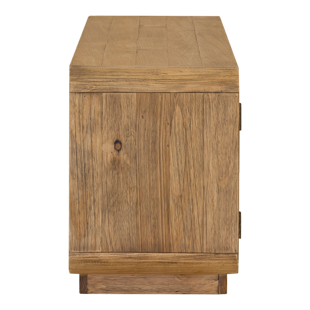SwayLiving - Monterey Media Cabinet Rustic Blonde - FR-1027-21 | SwayLiving