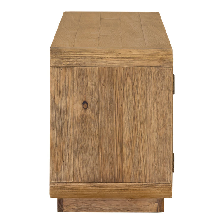 SwayLiving - Monterey Media Cabinet Rustic Blonde - FR-1027-21 | SwayLiving