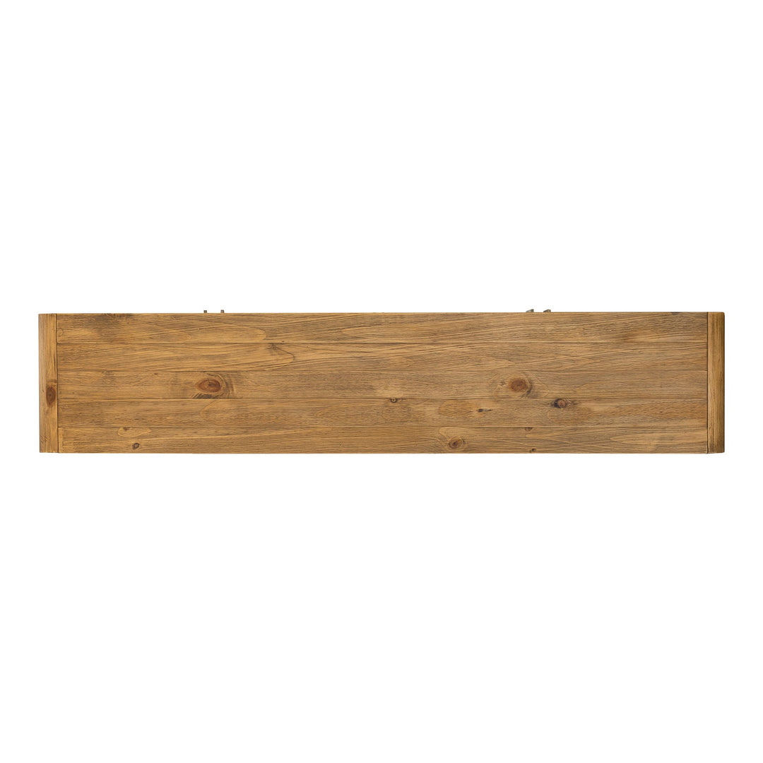 SwayLiving - Monterey Media Cabinet Rustic Blonde - FR-1027-21 | SwayLiving