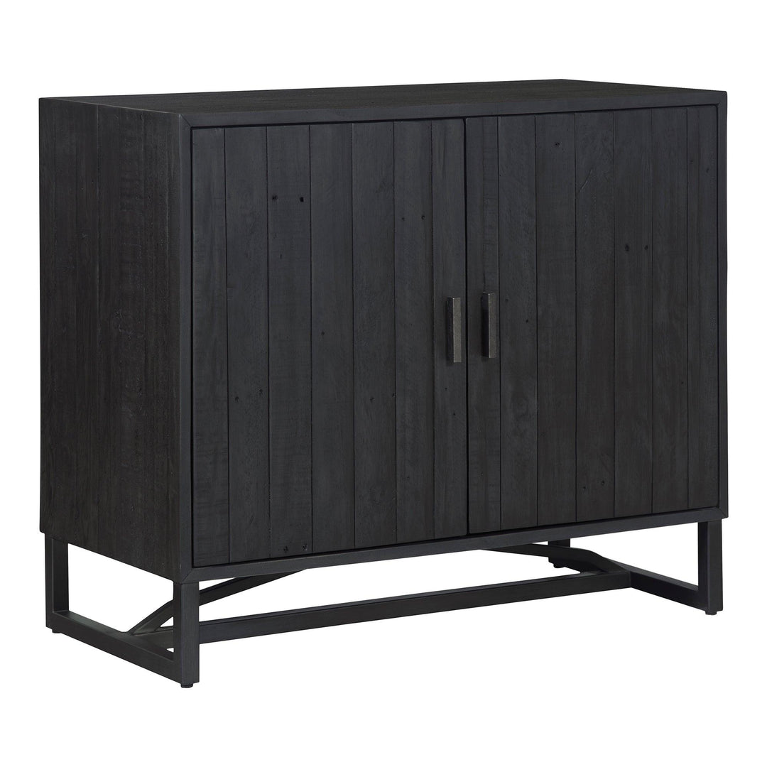 Sierra 2 Door Cabinet Black - SwayLiving