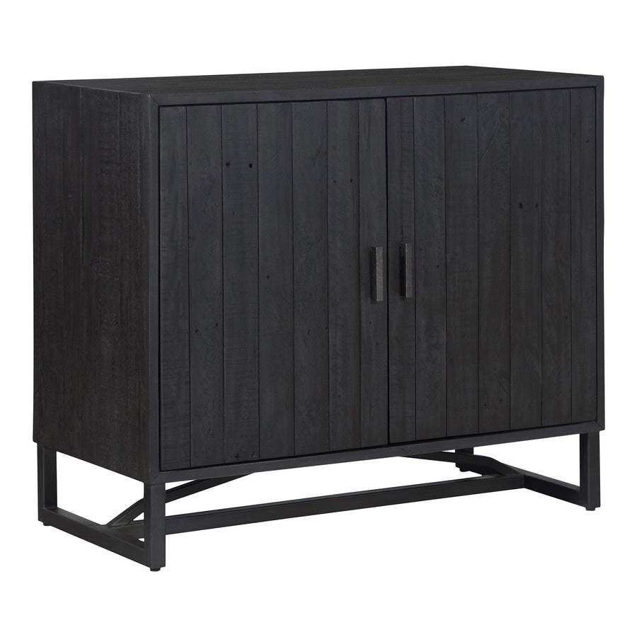 Sierra 2 Door Cabinet Black - SwayLiving