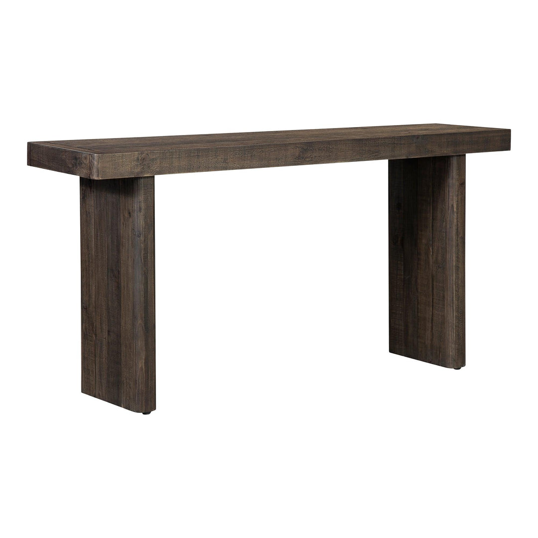 Monterey Console Table Aged Brown - SwayLiving