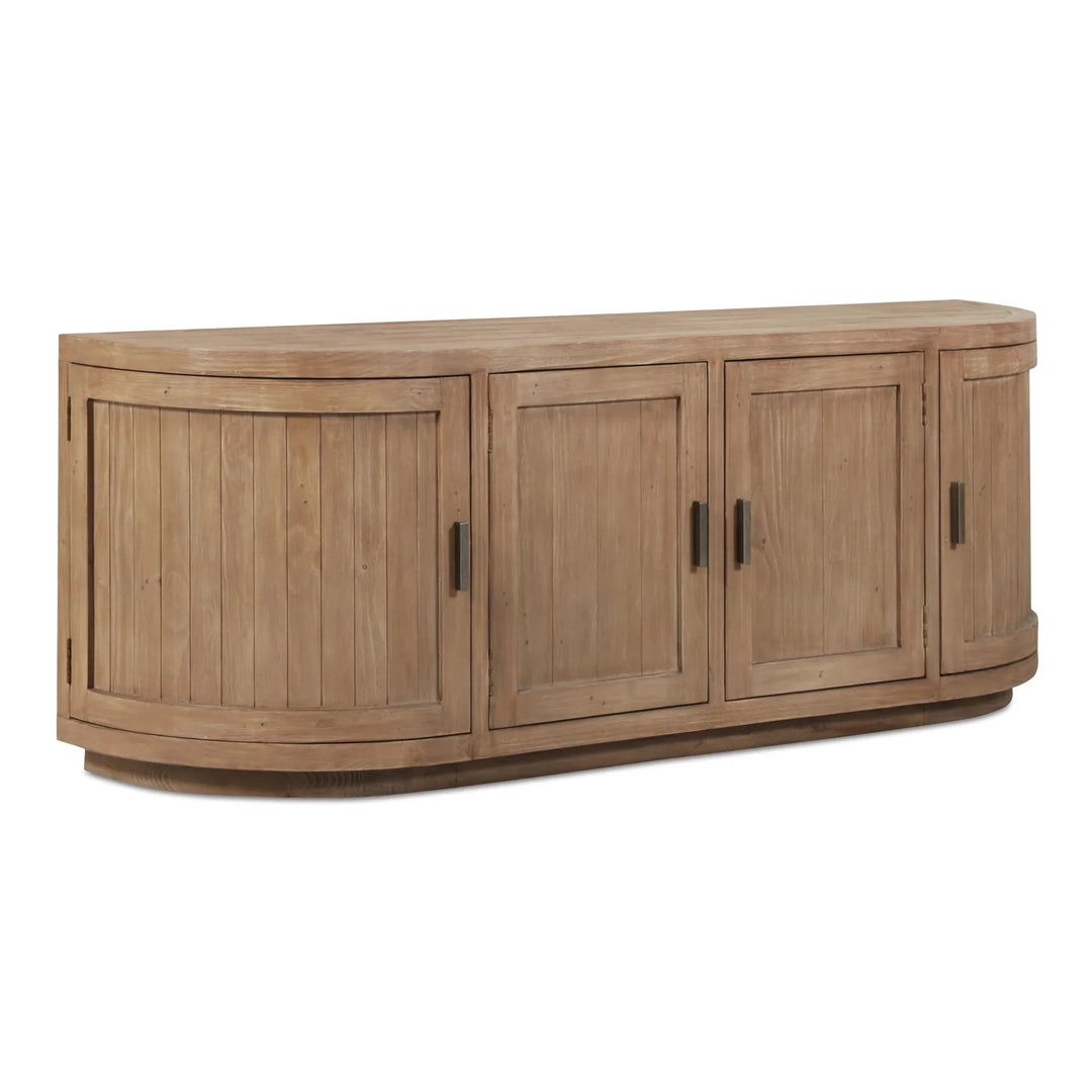 Nicola Media Cabinet Natural - SwayLiving