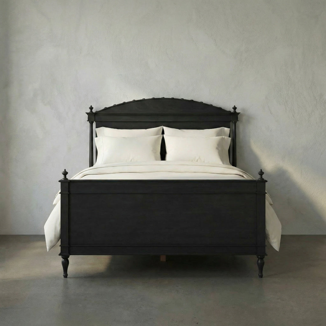 SwayLiving - Owen Bed, Queen, Pale - GBED123QP
