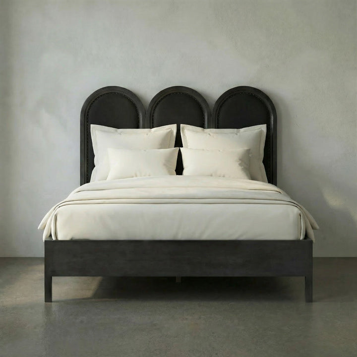 SwayLiving - Arch Bed, Eastern King, Pale - GBED137EKP