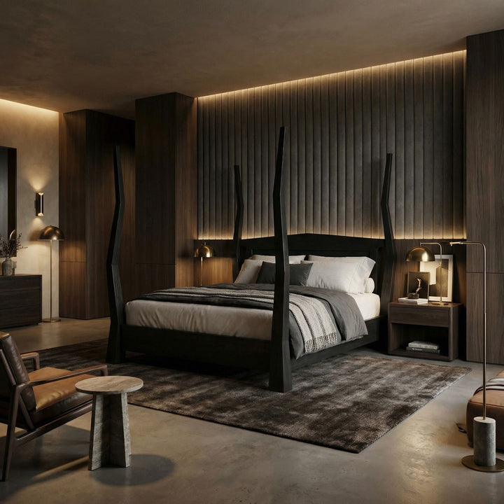 SwayLiving - Patras Bed, Eastern King - GBED138EKHB
