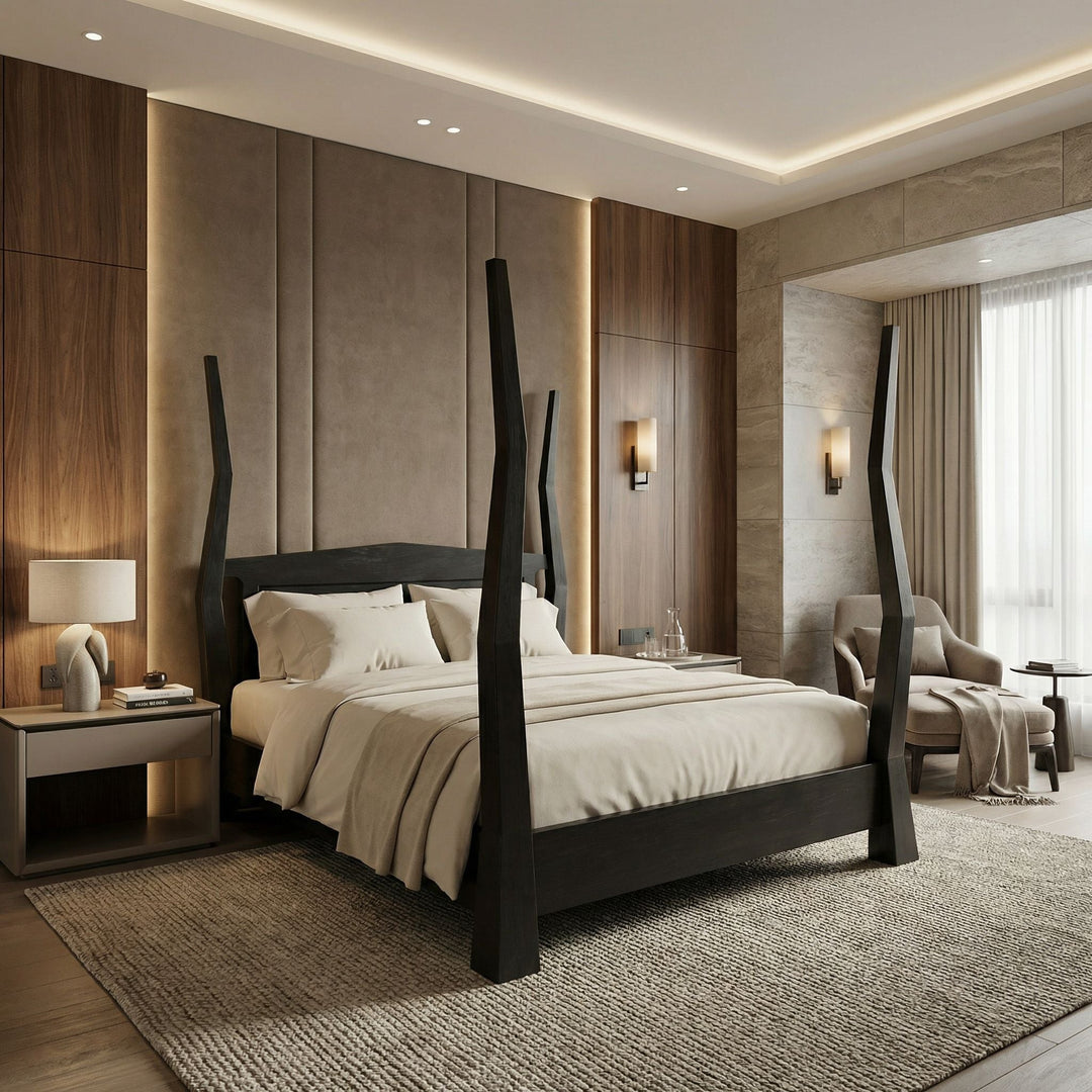 SwayLiving - Patras Bed, Queen - GBED138QHB