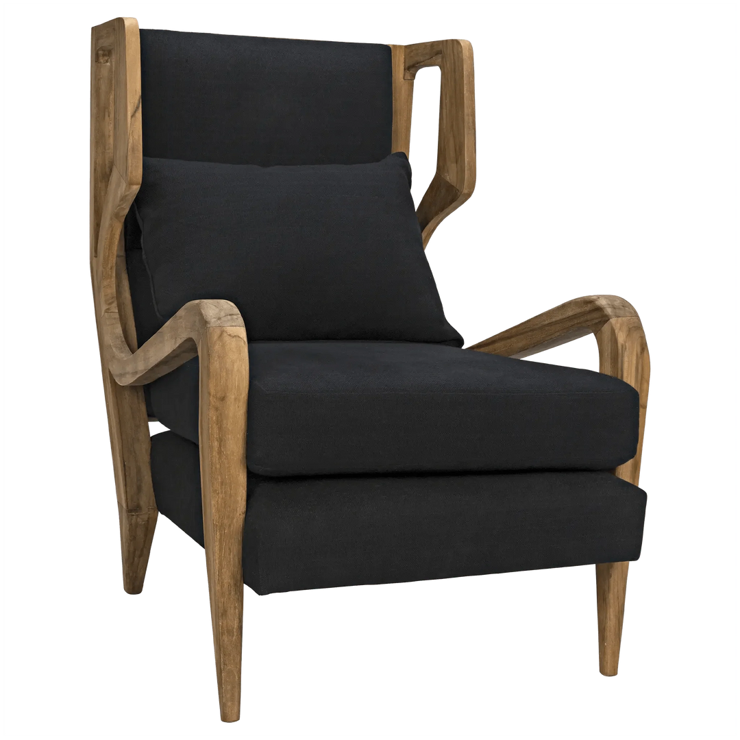 SwayLiving Carol Chair, Teak ACCENT + LOUNGE CHAIRS