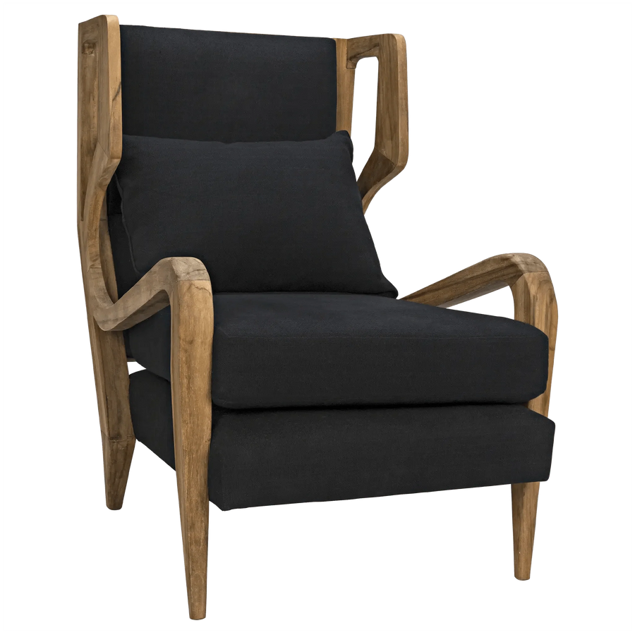 SwayLiving Carol Chair, Teak ACCENT + LOUNGE CHAIRS